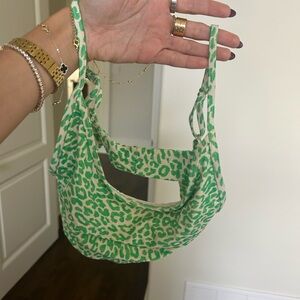 Frankie’s Bikinis Green Leopard Print Women's Swimsuit